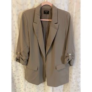 Taupe Women's Blazer Jacket